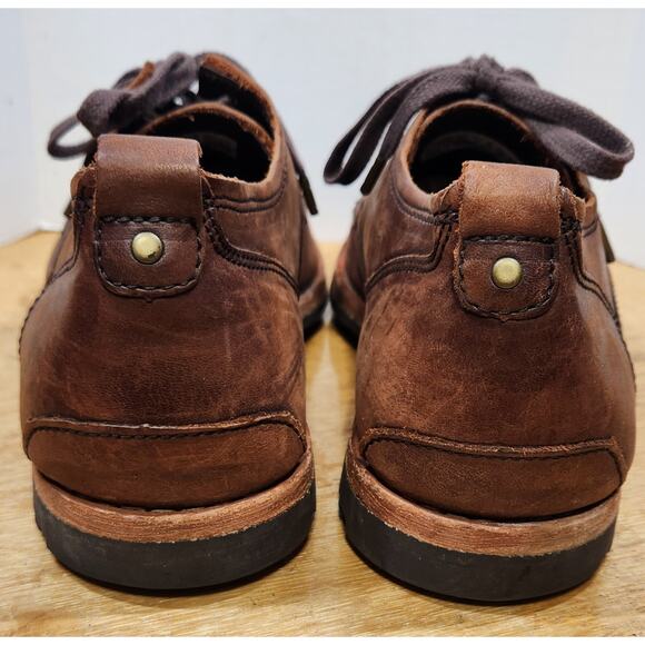 Timberland Bardstown Brown Leather Plain Toe Oxfords Men Size 11 EUC main image 5